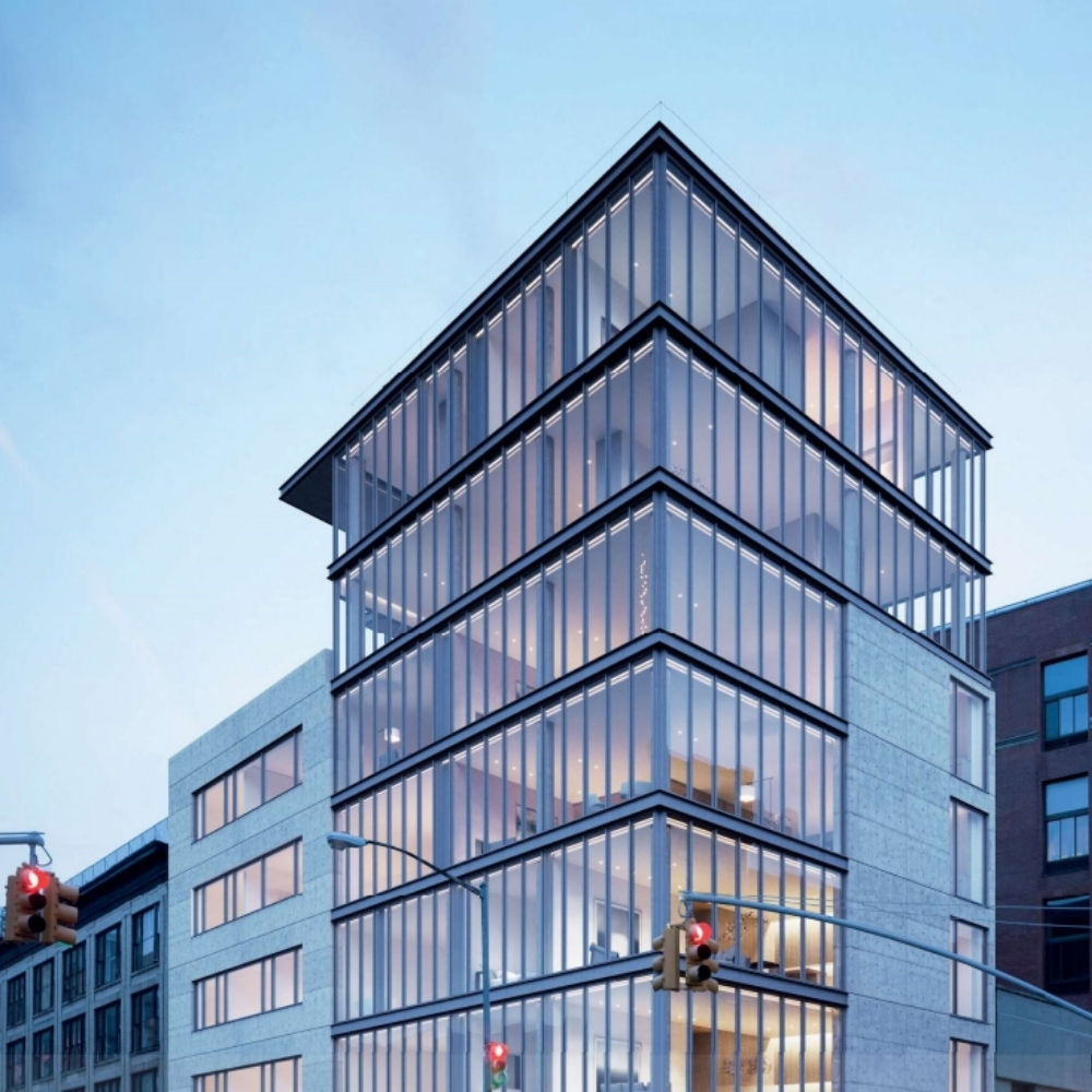 BF25 Stick Built Curtain Wall System - Bisam Facade
