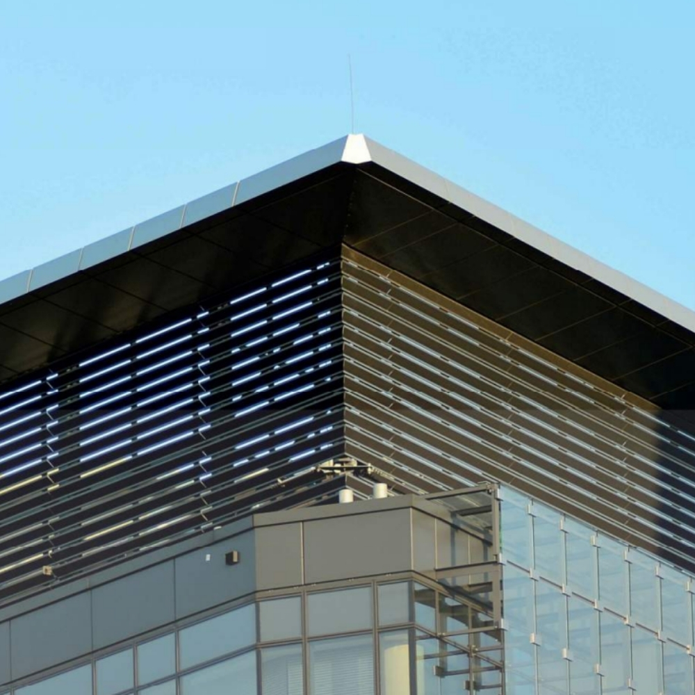 LV136 Architectural Louver - Bisam Facade